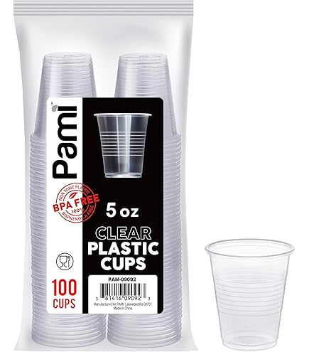 Amazon.com: Dealmed Professional 5 oz. Disposable Plastic Cups - 100%  Recyclable for Healthcare, Dental, Veterinary & Food Service Use (Pack of  100) : Health & Household