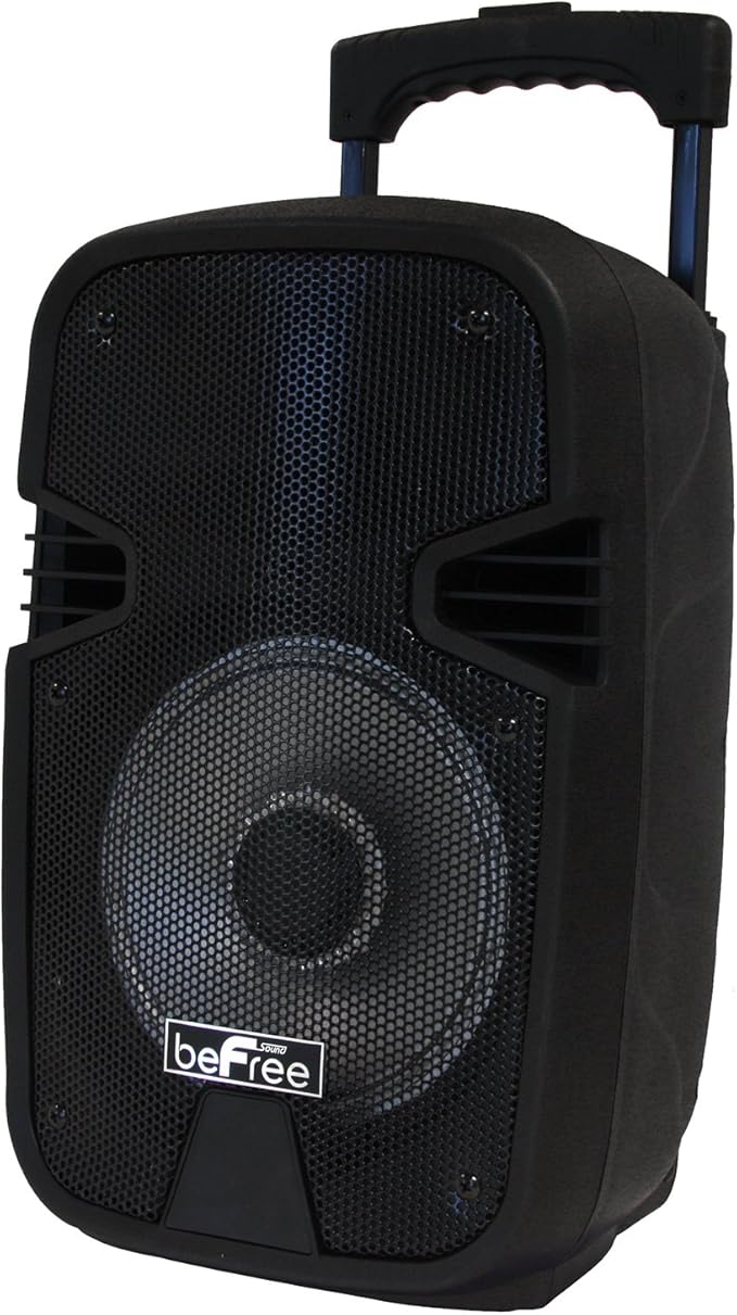 befree sound bluetooth rechargeable party speaker with illuminating lights