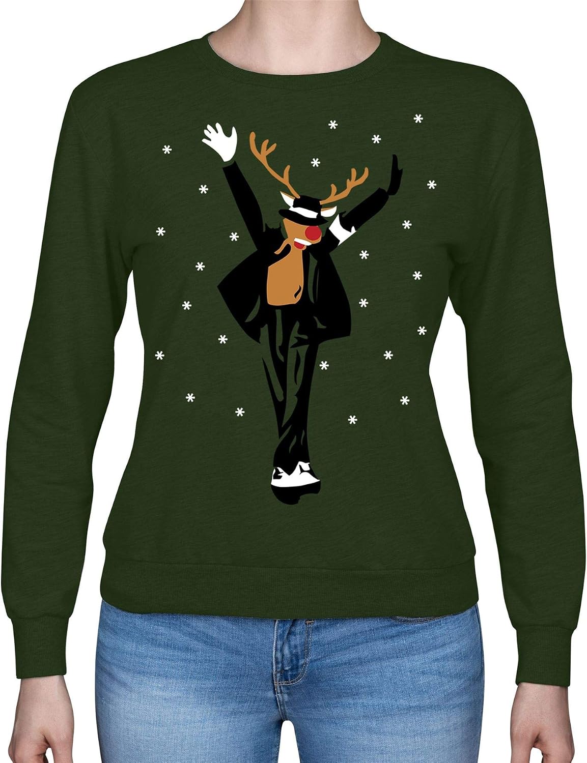 Michael Jackson Christmas Jumper Top 