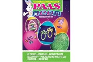 PAAS Neon Easter Egg Decorating Kit - America's Favorite Easter Tradition