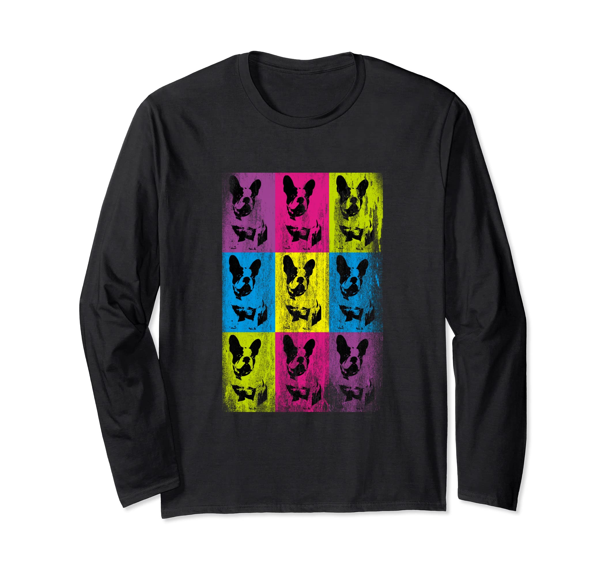 Bulldog Mister Stormhead Vintage French Bulldog Bully Long Sleeve T-Shirt