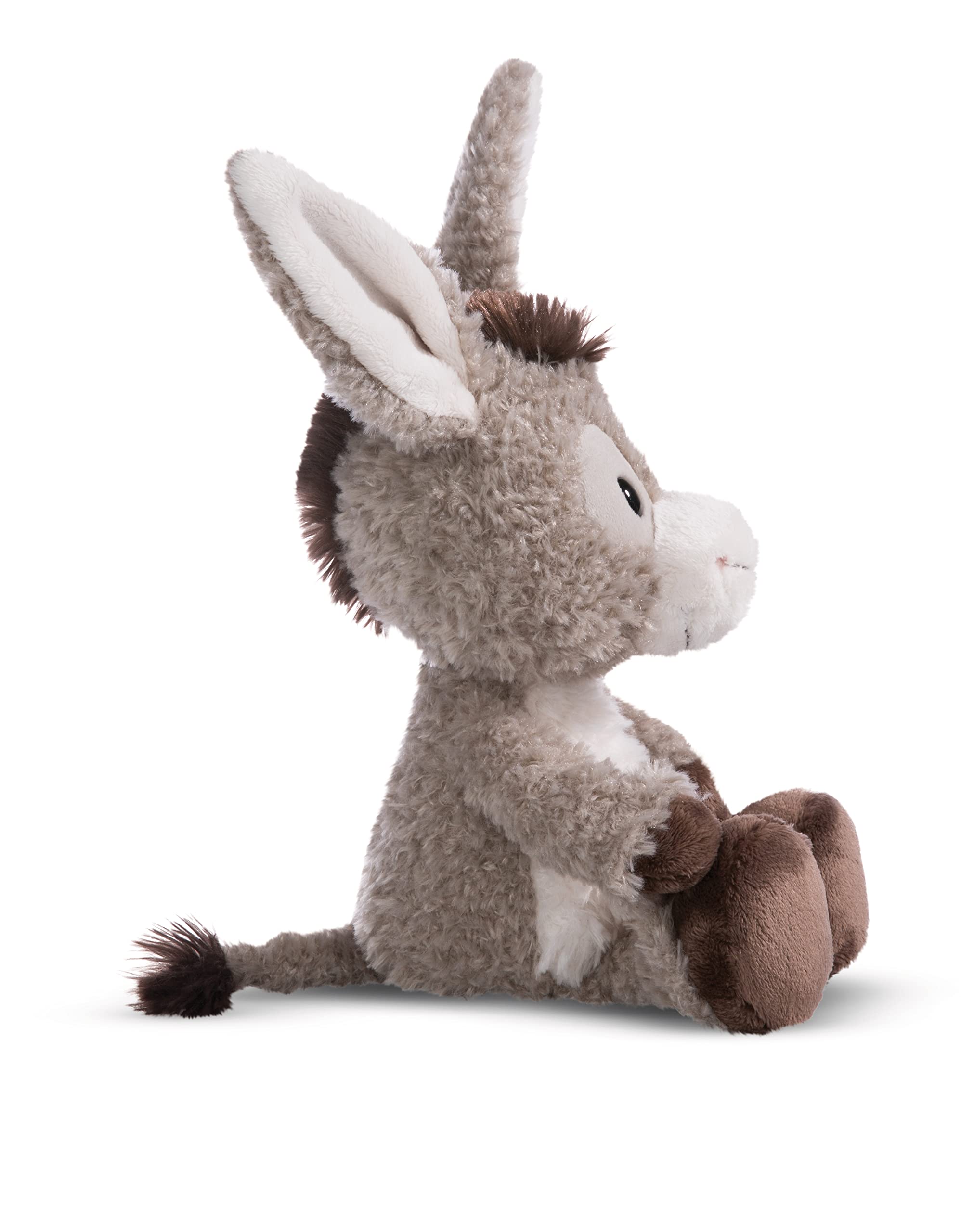 NICI Kuscheltier Esel Donkeylee 22 cm – naturgetreues Stofftier aus weichem Plüsch zum Kuscheln und Spielen, niedliches Plüschtier für Kinder & Erwachsene, 49033, tolle Geschenkidee, grau 3