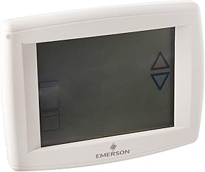 Emerson 1F95-1280 12" Touchscreen Commercial Programmable Thermostat, Blue