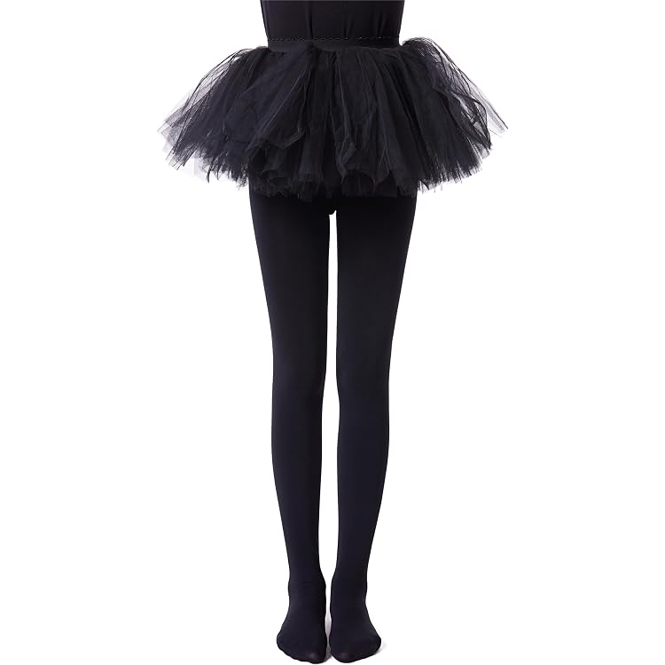 Collants Épais Pour Filles - Doublure Polaire Chauds Hiver - Confortables Pour École, Danse, Quotidien - Taille 4-13 Ans - 4