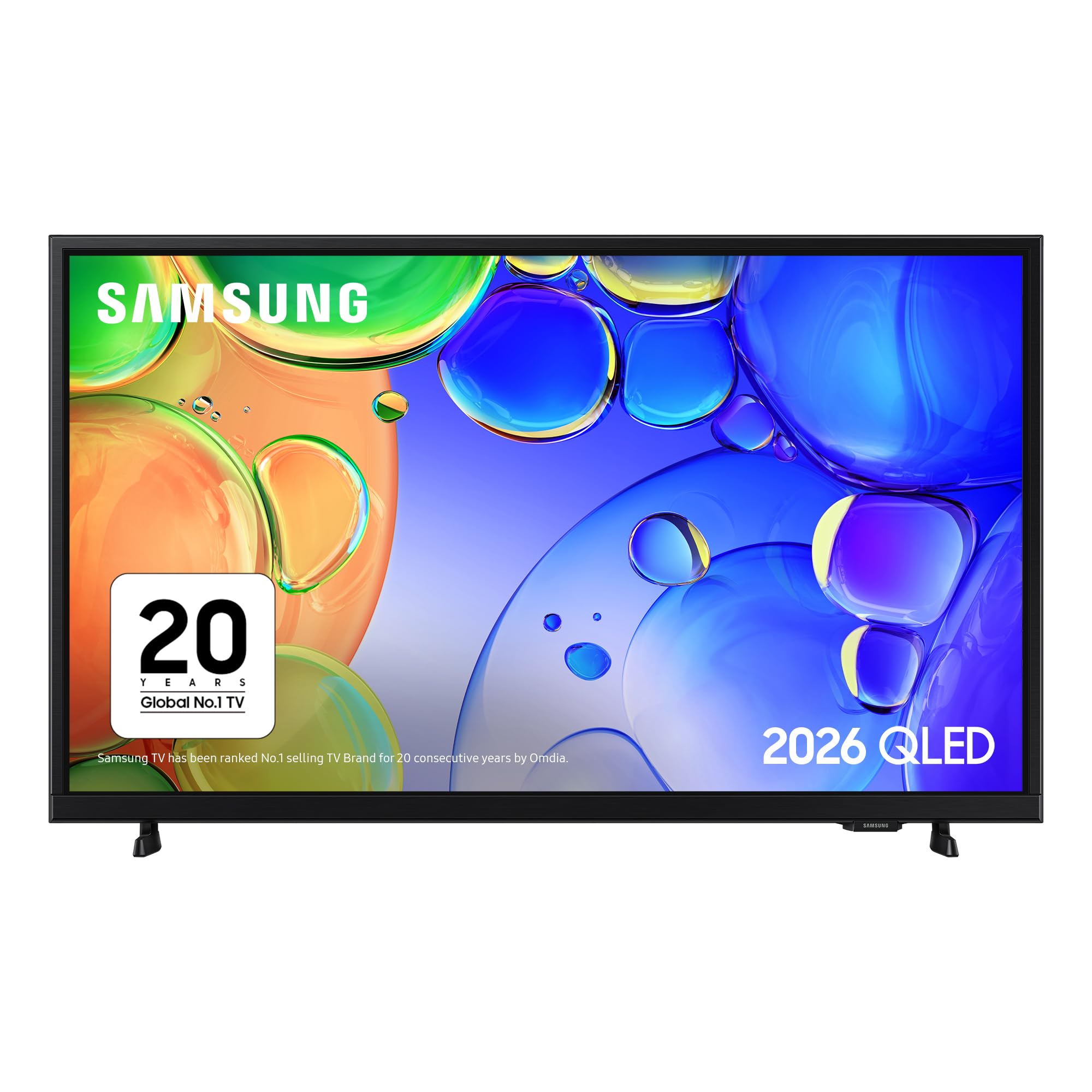 Samsung Smart TV Q5F 32-Inch, QLED Full HD, Quantum Dot Colour, HDR, Contrast Enhancer, Tizen OS, Gaming Hub, Slim Look Design, [2026]