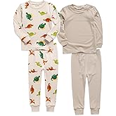 VAENAIT BABY 6M-12Y Kids Toddler Junior Girls Boys Soft Comfy Modal Tencel Sleepwear Pajamas 2pcs/4pcs Set