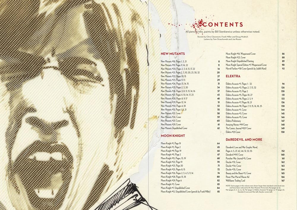 Bill Sienkiewicz's Mutants and Moon Knights and Assassins Artisan Edition