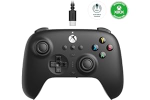 8Bitdo Ultimate Wired Controller for Xbox, Hall Effect Joystick Update, Compatible with Xbox Series X|S, Xbox One, Windows 10