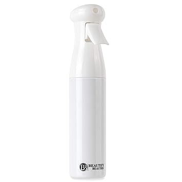 Flairosol Hair Spray Bottle 10oz 360 Ultra Fine Water Mister For Cleaning Hairstyling Plants