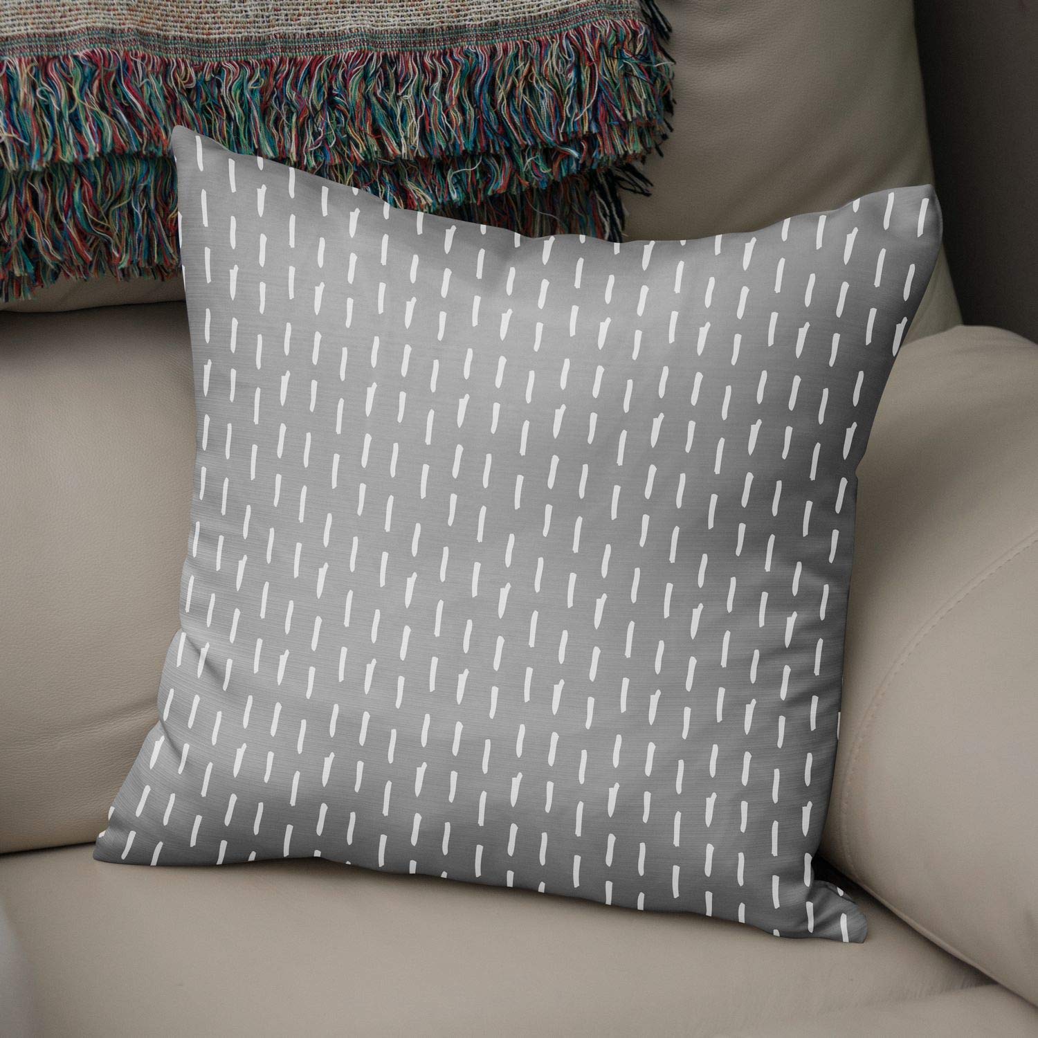 Bonamaison Decorative Cushion Cover Random Pattern, Throw Pillow Covers, Home Decorative Pillowcases for Livingroom, Sofa, Bedroom, Size:43X43 Cm - Designed and Manufactured in Turkey