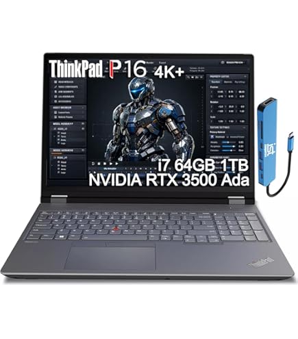 Amazon.com: Lenovo ThinkPad P16v Gen 1 Mobile Workstation 16.0