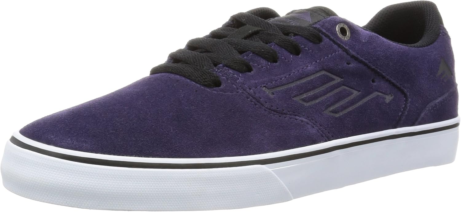 purple skate shoes