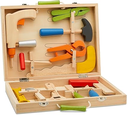 wooden tool set toddlers