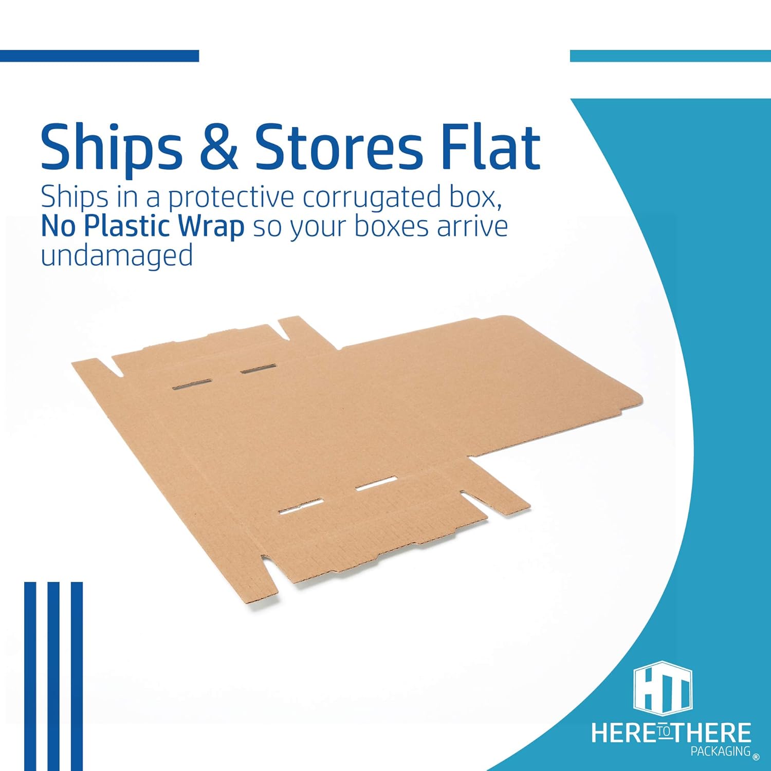 White Cardboard Shipping Box - Pack of 50, 6 x 4 x 3 Inches, White, Corrugated Box: Industrial & Scientific