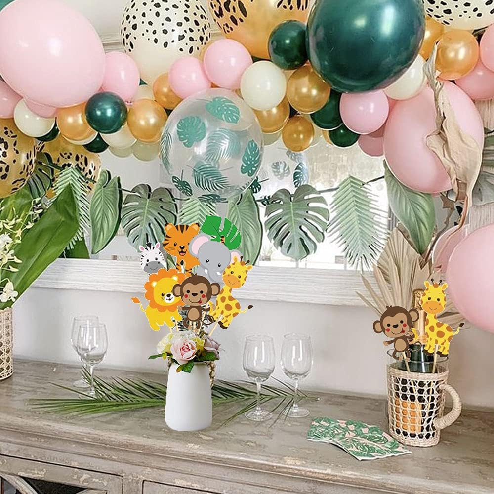 Safari Baby Shower Centerpieces Tutorial Drugstore Divas