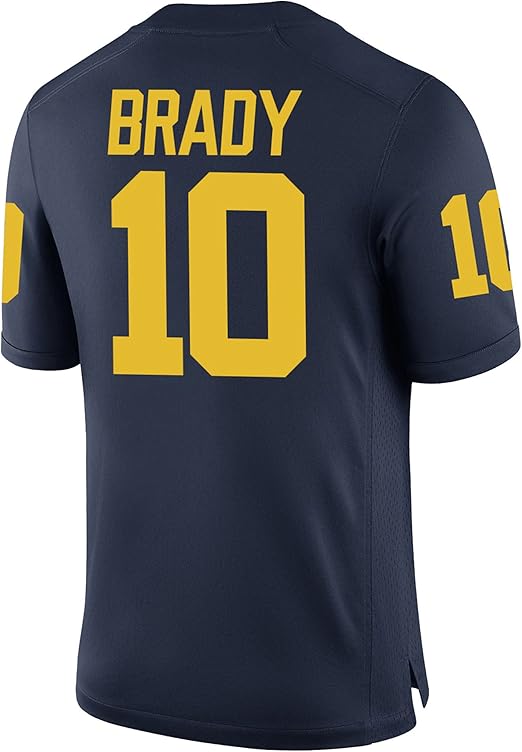 tom brady michigan jersey amazon
