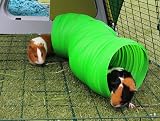 Snugglesafe All Weather Flexible Bunny Warren Tunnel Green 76cm x 20cm view 2
