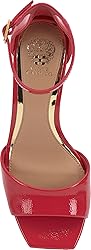 Vince Camuto Women's FEBE Heeled Sandal, Salsa, 11