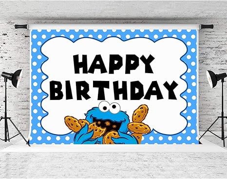 Cookie Monster Birthday Decorations