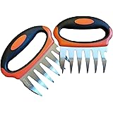 DflowerK Meat Claws Stainless Steel Pulled Pork Shredder Claws BBQ Meat Forks, Perfect for Shredding Handing Carving Chicken 