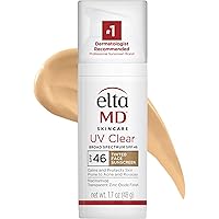EltaMD UV Clear SPF 46 Tinted Face Sunscreen, Broad Spectrum Sunscreen For Sensitive Skin And Acne-Prone Skin, Oil-Free Miner