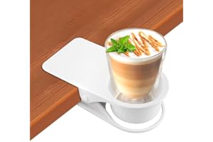 Kalolary Drinking Cup Holder Clip- Chair and Table Bottle Cup Stand The DIY Glass Clamp Storage Saucer Clip Water Coffee Mug 