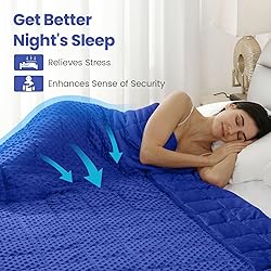 Wemore Minky Dot Weighted Blanket for Adults Queen