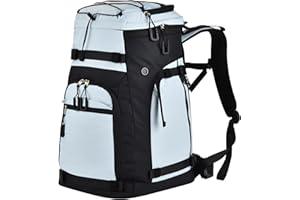 HELIAR 55L-70L Expandable Ski Boot Bag – Waterproof, Durable with Helmet Compartment – Ideal for Ski & Snowboard Gear – Men & Women