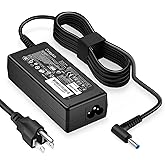 Charger for HP Laptop Computer Smart Blue Tip, Compatible with Pavilion x360 17 15 14, Elitebook Folio 1040 G1, HP Chromebook