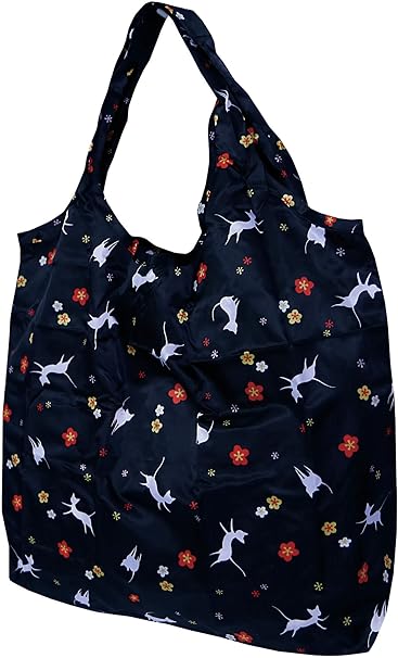 Amazon Co Jp 京都 和柄 エコバッグ 52 34cm 白猫 パソコン 周辺機器