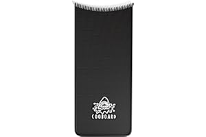 Authentic Cooboard Balayage Board with Teeth | Original Highlighting Paddle from The Maker of Cooboard Hair Highlighting Kit | Easy to Clean, Sturdy, Lightweight (Black)