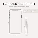 Tweezerman Signature Red Slant Tweezer Professional Stainless Steel Precision view 4