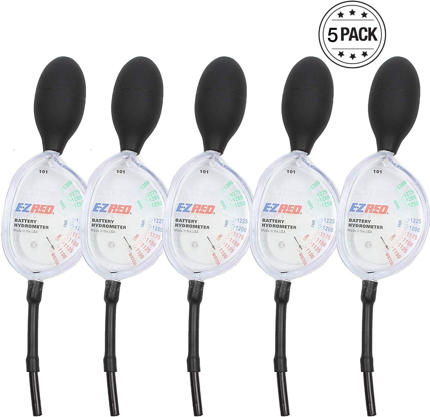 EZRED SP1015A EZ Red SP101 Battery Hydrometer 5Pack Amazon.co.uk