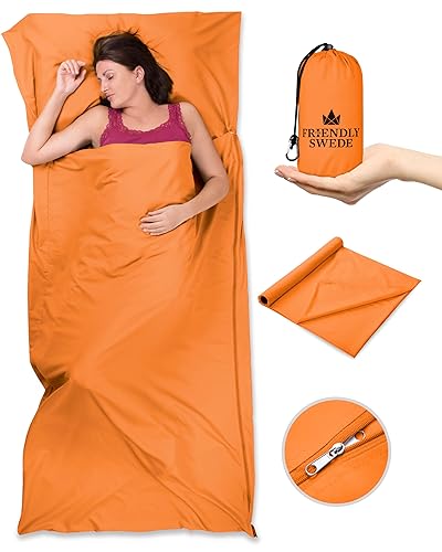 The Friendly Swede Sleeping Bag Liner Cold Weather Camping