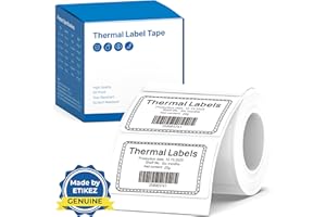 Thermal Label for PM260 Printer, 1.57'' x 1.18'' (40x30mm) Thermal Tape, Waterproof, Multi-Purpose Label, 1 Roll of 230 Self-