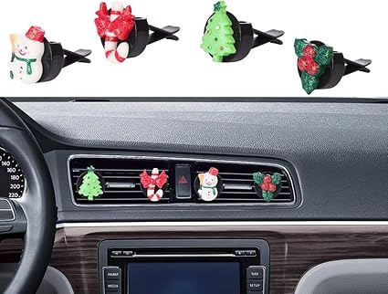Amazon Com Mini Factory Car Christmas Decorations Auto Glitter
