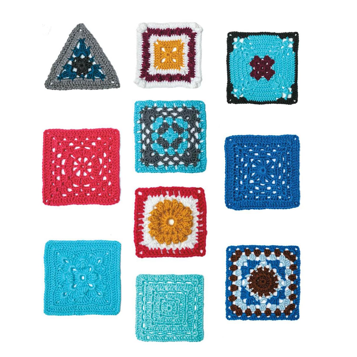 Leisure Arts Granny Squares Bk, None