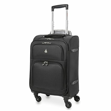 Aerolite 22x14x9in 56x36x23cm Lightweight 4 Wheel Carry On Hand