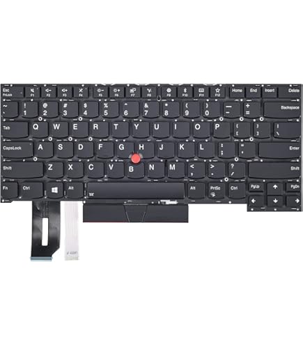 Teclado de substituição para laptop Lenovo ThinkPad X280 X390 X395