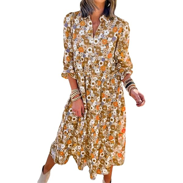 FARM Rio Women's Toucans Scarf Cream Tie Front Long Sleeve Shirtdress (US,  Alpha, X-Small, Regular, Regular, Multi) at Amazon Women's Clothing store