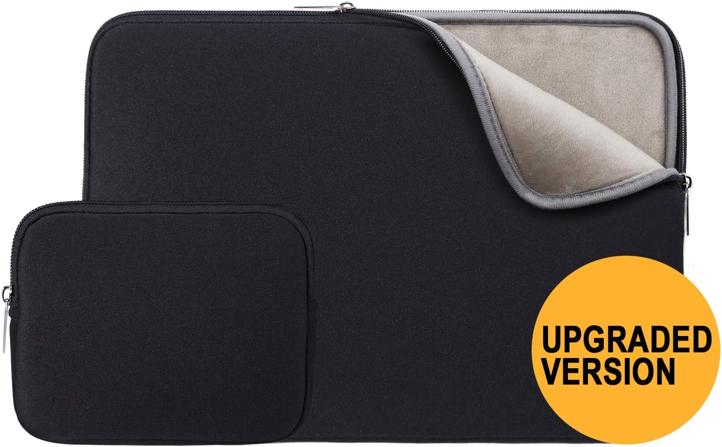 RAINYEAR 16 Inch Laptop Sleeve Protective Case with Accessories Pouch - Image 3