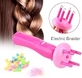 GOTOTOP Automatic Hair Braiding Tool Electric Twister DIY Style Braider Pink view 3