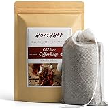 No Mess Cold Brew Coffee Filters - 100 Count Disposable Fine Mesh Brewing Bags for Concentrate/Iced Coffee Maker, French/Cold