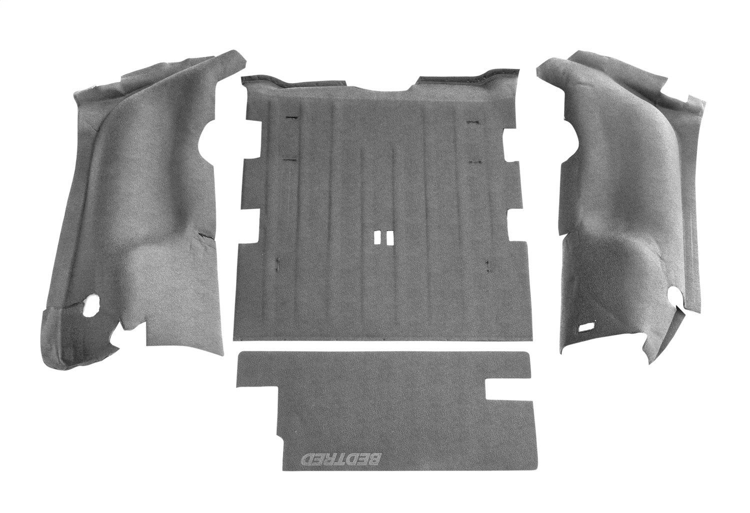 Photo 1 of BedRug Jeep Kit - BedTred BTTJ97R fits 97-06 TJ 97-06 REAR 4PC CARGO KIT (INCLUDES TAILGATE)