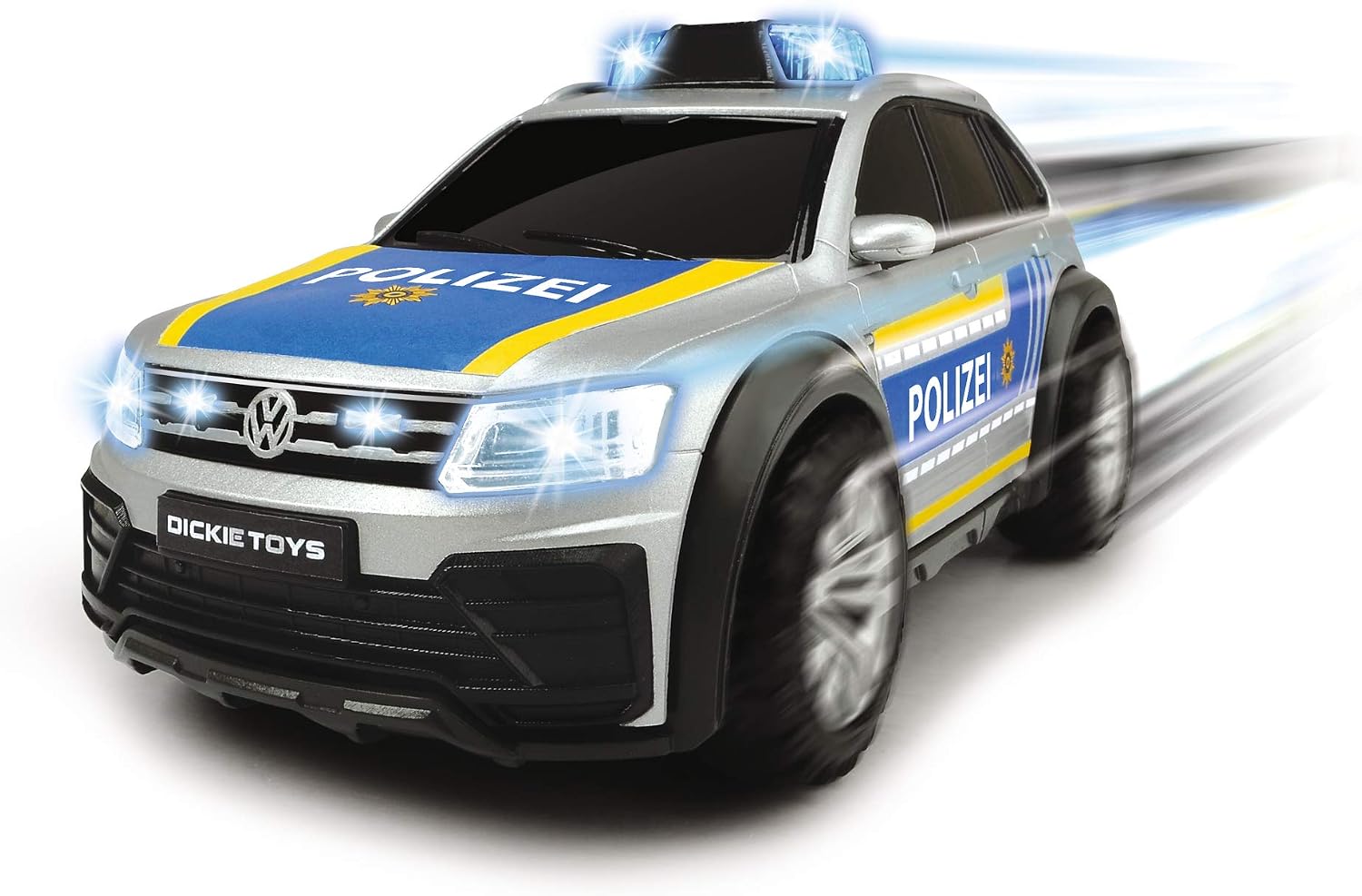 Dickie Toys, Volkswagen VW Tiguan R-Line, 25 cm Police Car with Light & Sound, Police SUV, Toy Cars - Image 3