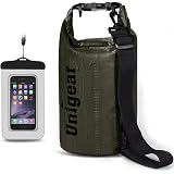 Unigear Dry Bag Waterproof, Floating and Lightweight Bags for Kayaking, Boating, Fishing, Swimming and Camping with Waterproo