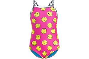 Dolfin Little Girls One Piece Swimsuit for Little Girls and Toddlers