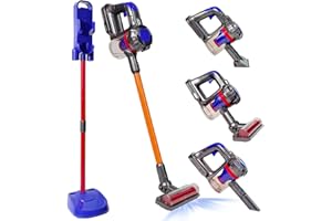 VARANO 3-in-1 Kids Vacuum That Really Works, Toddler Toy Vacuum Cleaning Toys for Kids Aged 3+, Fun Working Play Vacuum Cleaner with Working Suction for Realistic Pretend Play