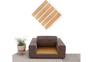 Trustic Armchair Cushion Support for Sagging Seat [ 21 x 22], Chair Saver, Sag Away Solution, Under Cushion Adjustable Bamboo Board Inserts, Heavy Duty, Extra Sturdy, and Thick 0.47"