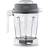Vitamix Container, 48 oz., Clear - 56085 | Does Not Work with Ascent, Ascent X or Venturist Blenders, Dishwasher Safe, Laser-Cut Stainless-Steel Blades, Tamper Included